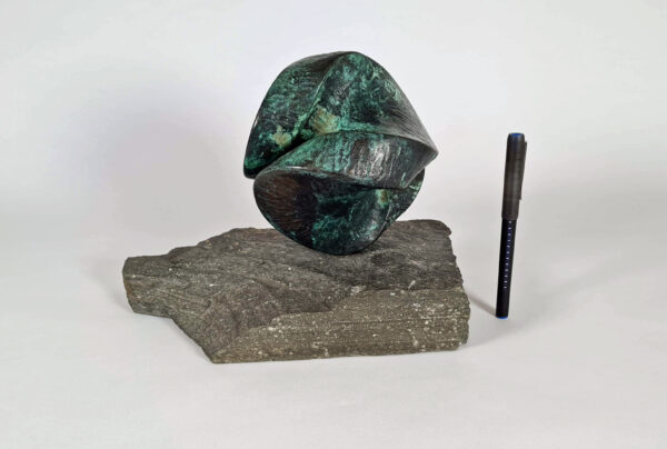 Skulptur, bronzeskulptur, Jens Ingvard, brilledhugger