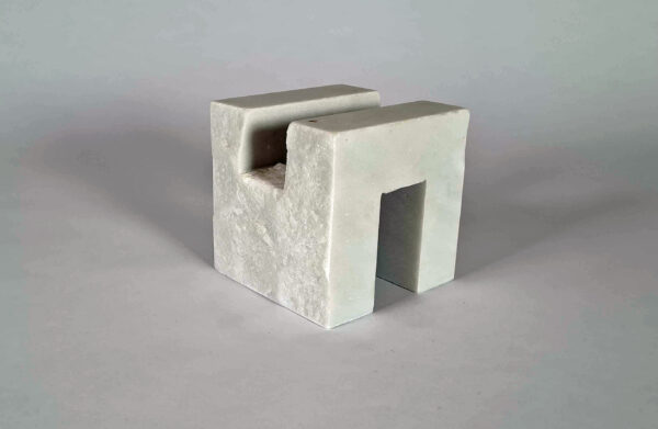 Sculpture Block, Marmorskulptur, skulptur, Jens Ingvard